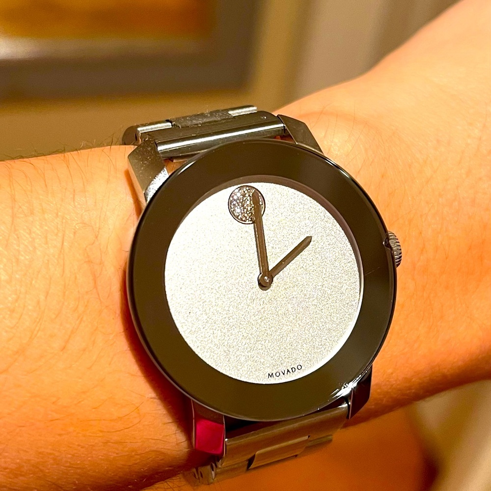 Womens Movado bold watch.